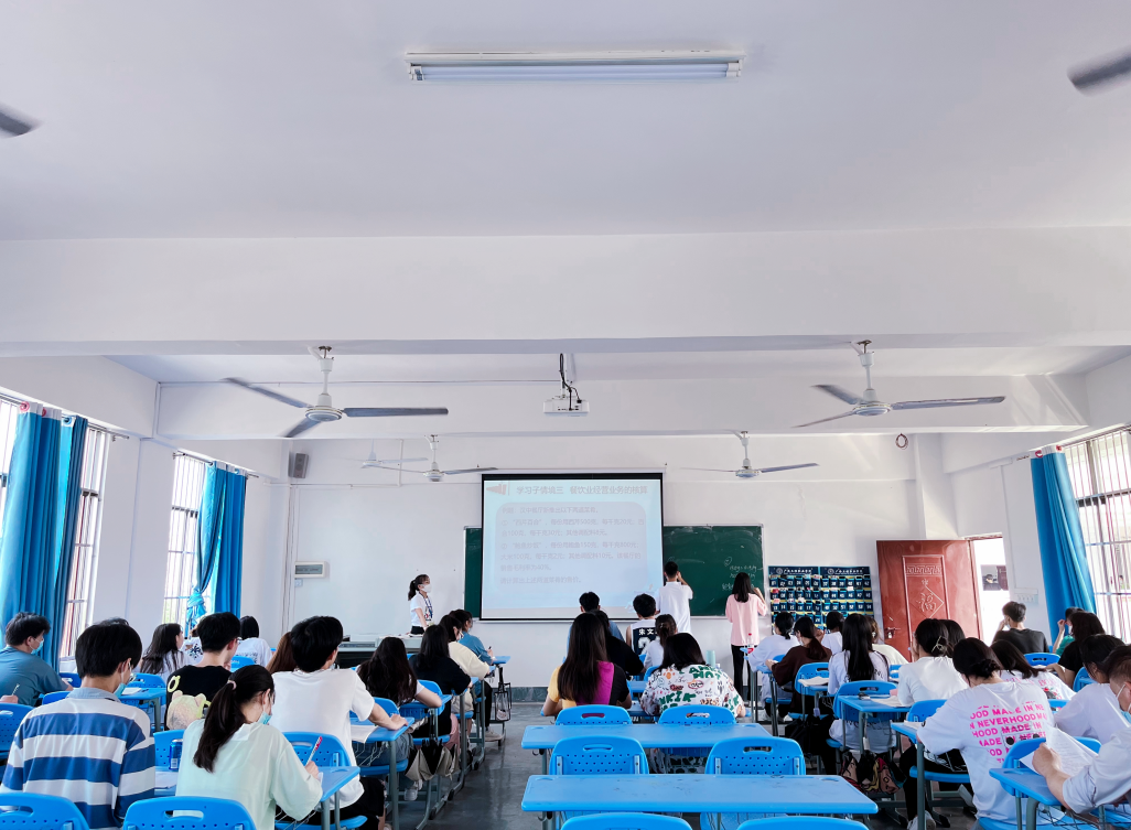 经济管理学院2022春学期公开课活动总结-广西工程职业学院图片